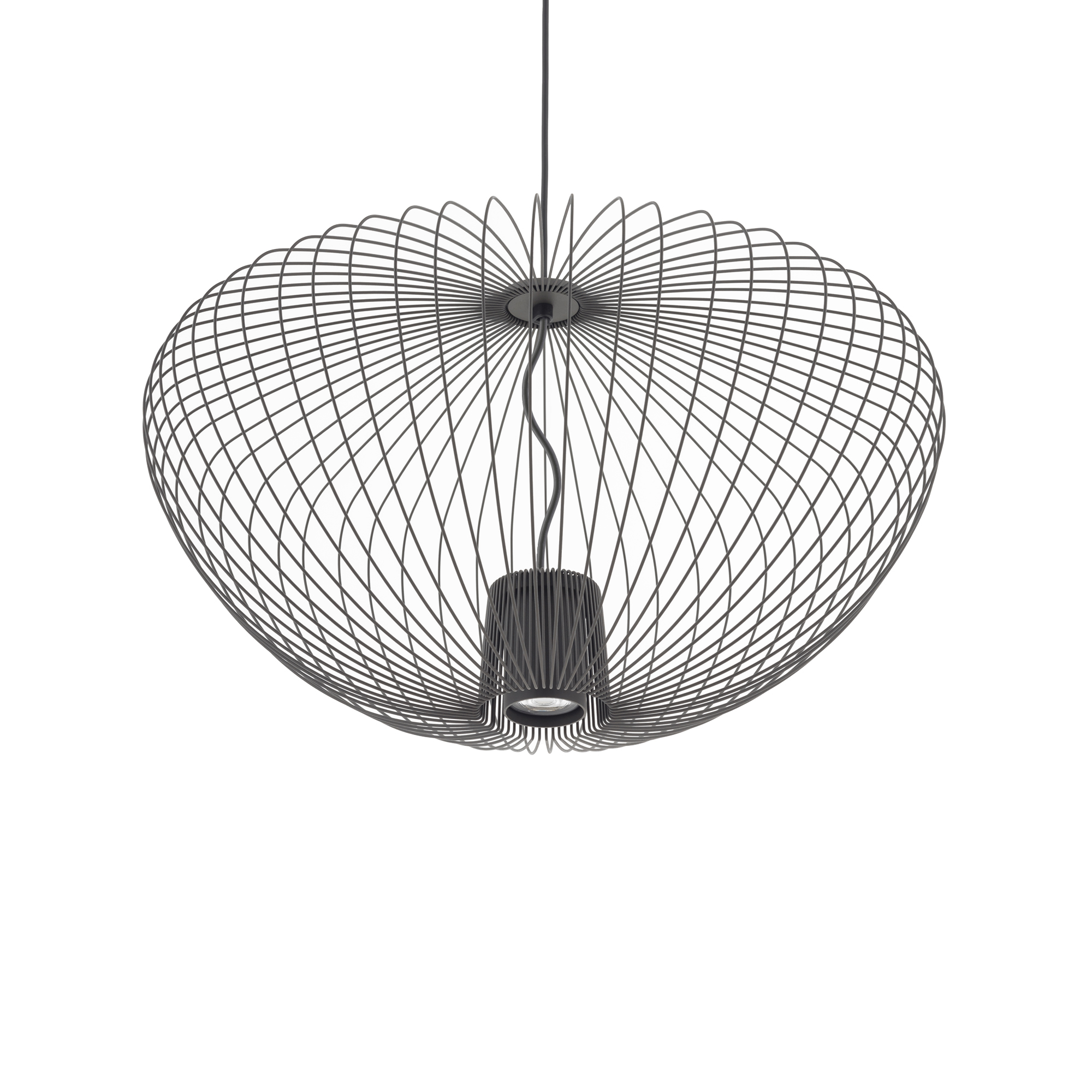 Lampa wisząca PUMPKIN M UMBRA GRAY 11245 - Nowodvorski Lighting - obrazek 4