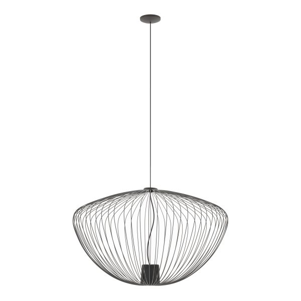 Lampa wisząca PUMPKIN L UMBRA GRAY 11252 - Nowodvorski Lighting