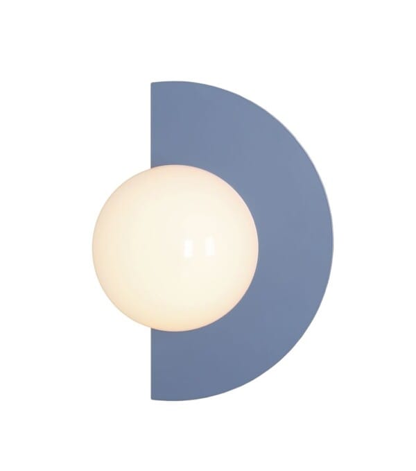 Lampa ścienna nowoczesna LOOP DUSTY BLUE 1125C16 - Aldex