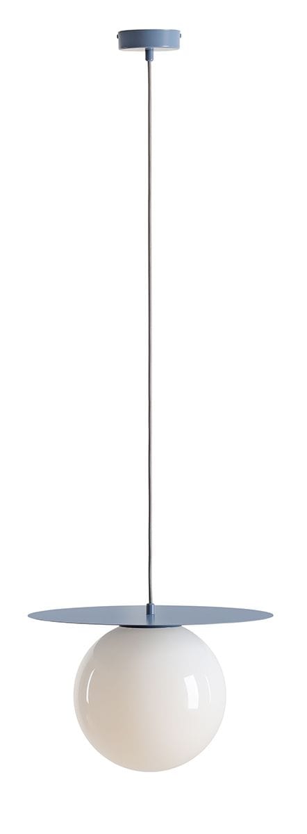 Lampa wisząca kulista LOOP DUSTY BLUE L 1125G16_L - Aldex