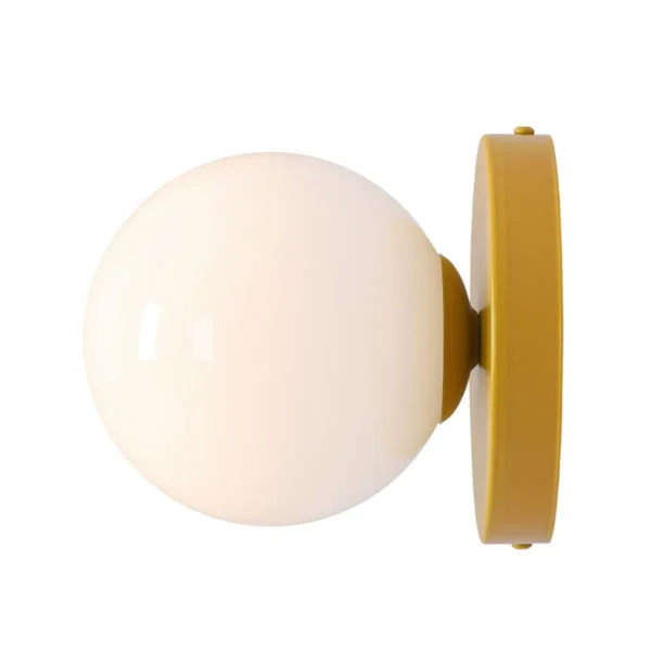 Kinkiet minimalistyczny BALL II MUSTARD S 1126C14_S - Aldex
