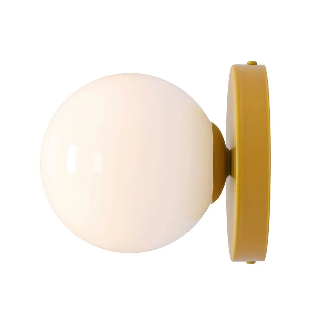 Kinkiet minimalistyczny BALL II MUSTARD S 1126C14_S - Aldex