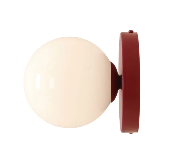 Kinkiet minimalistyczny BALL II RED WINE S 1126C15_S - Aldex