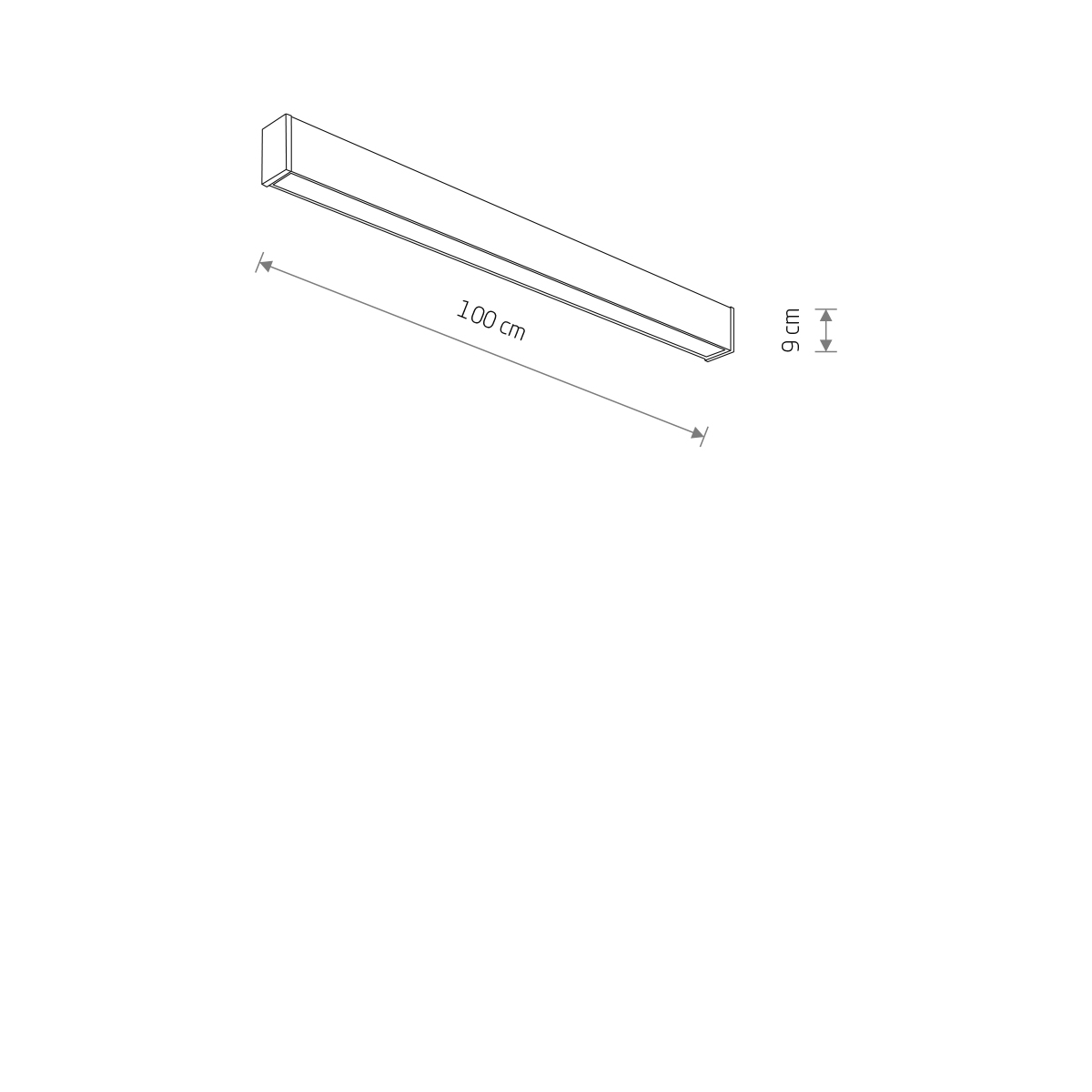 Lampa sufitowa OUTLINE LED M IP44 3000K 11361 - Nowodvorski Lighting - obrazek 6