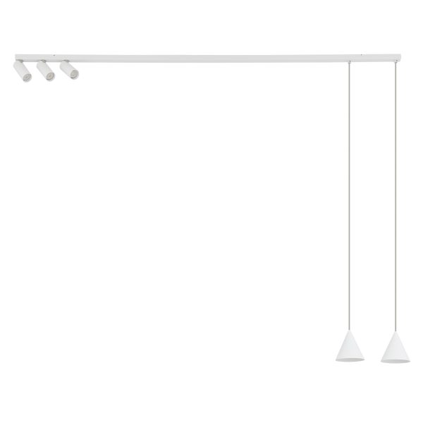 Lampa wisząca FOURTY V biała GU10 R50 / R35 11446 - Nowodvorski Lighting