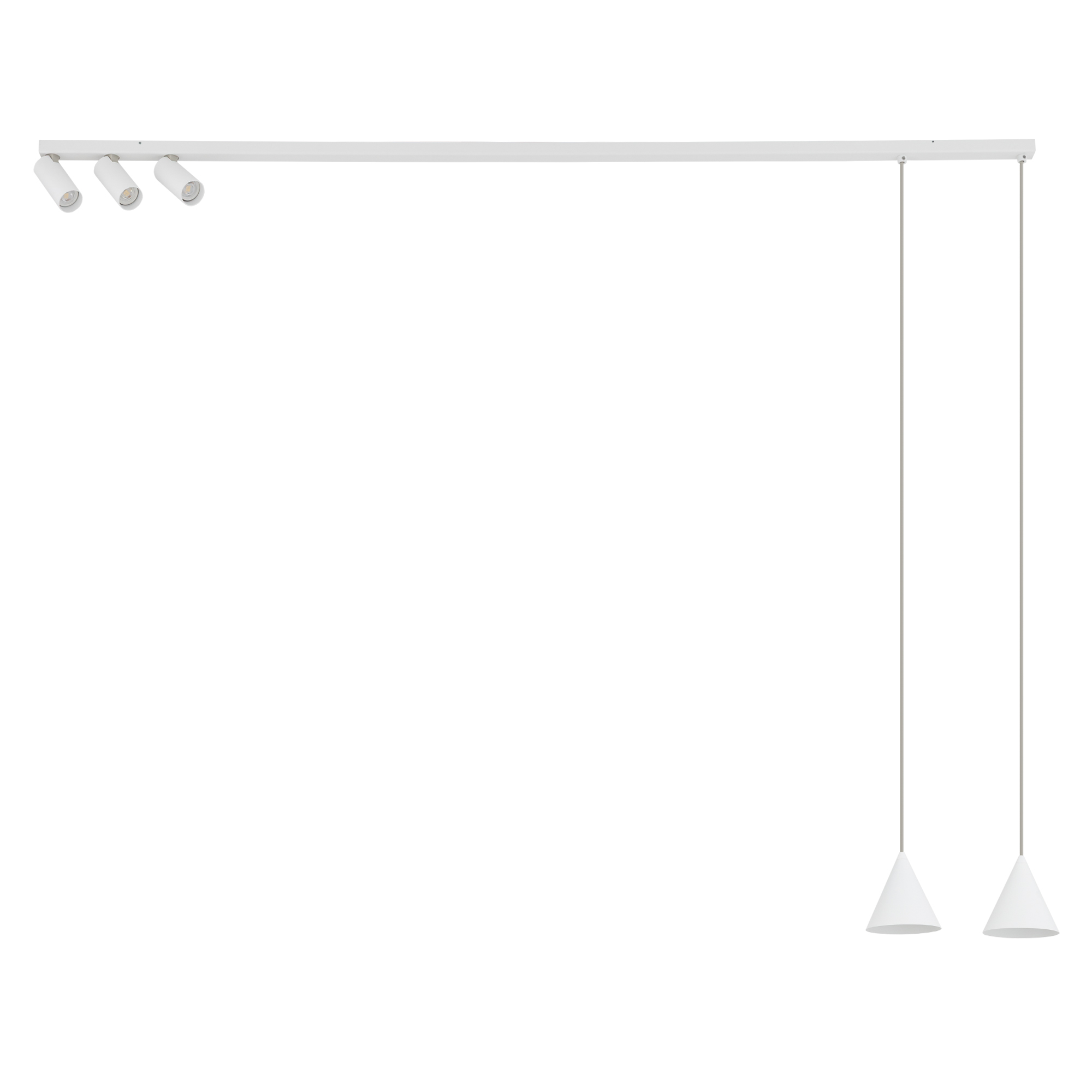 Lampa wisząca FOURTY V biała GU10 R50 / R35 11446 - Nowodvorski Lighting