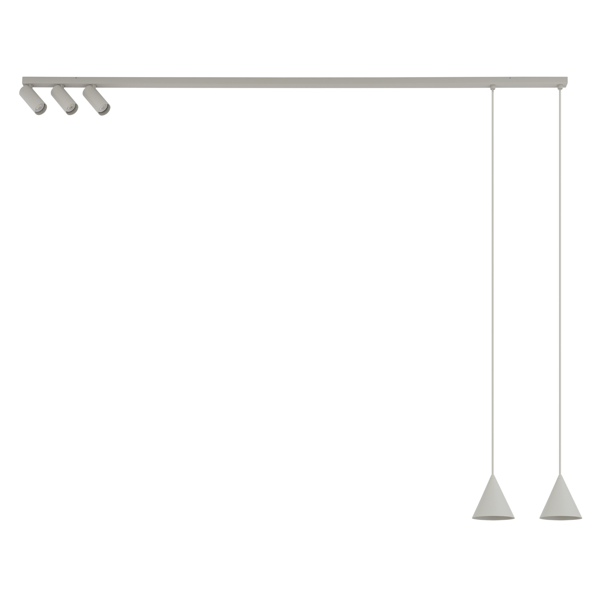 Lampa wisząca FOURTY V silk gray 11451 - Nowodvorski Lighting