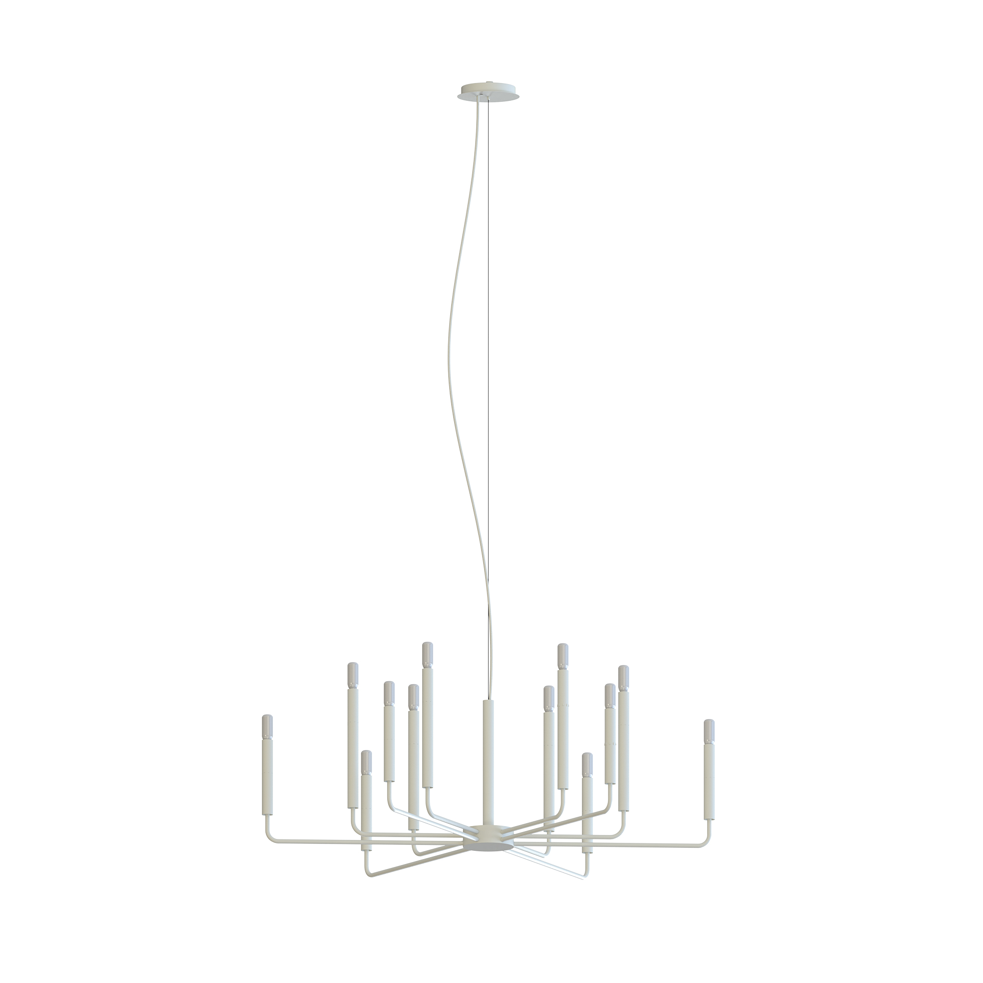 Lampa wisząca ORTO XII A biała 11463 - Nowodvorski Lighting