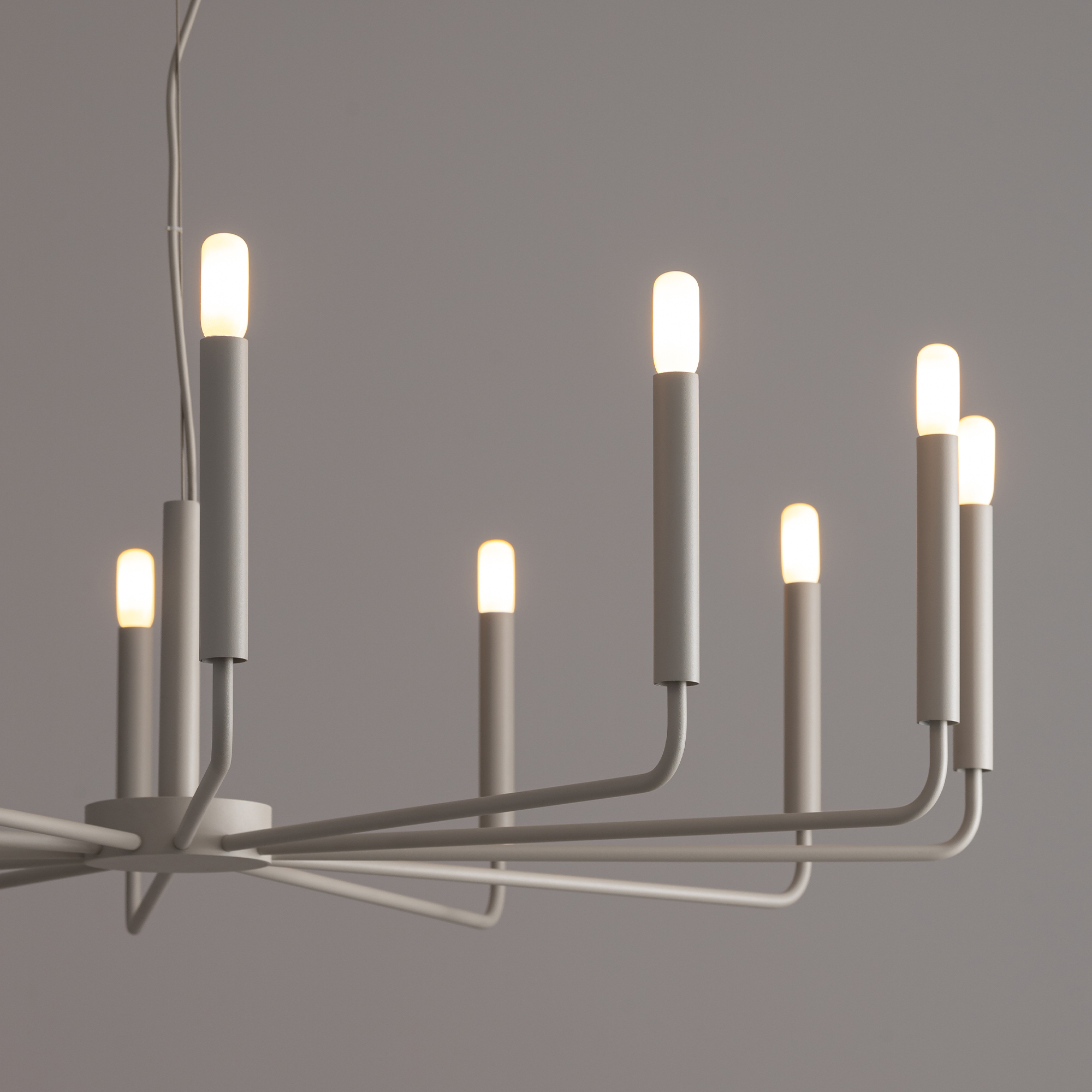 Lampa wisząca ORTO XII B czarna biała 11465 - Nowodvorski Lighting - obrazek 2