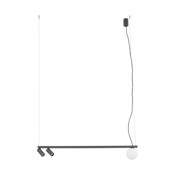 Lampa wisząca FOURTY III umbra gray 11471 - Nowodvorski Lighting
