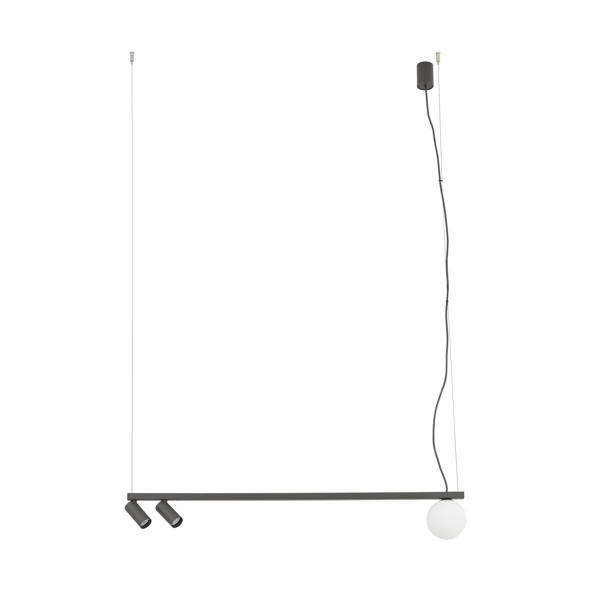 Lampa wisząca FOURTY III umbra gray 11471 - Nowodvorski Lighting