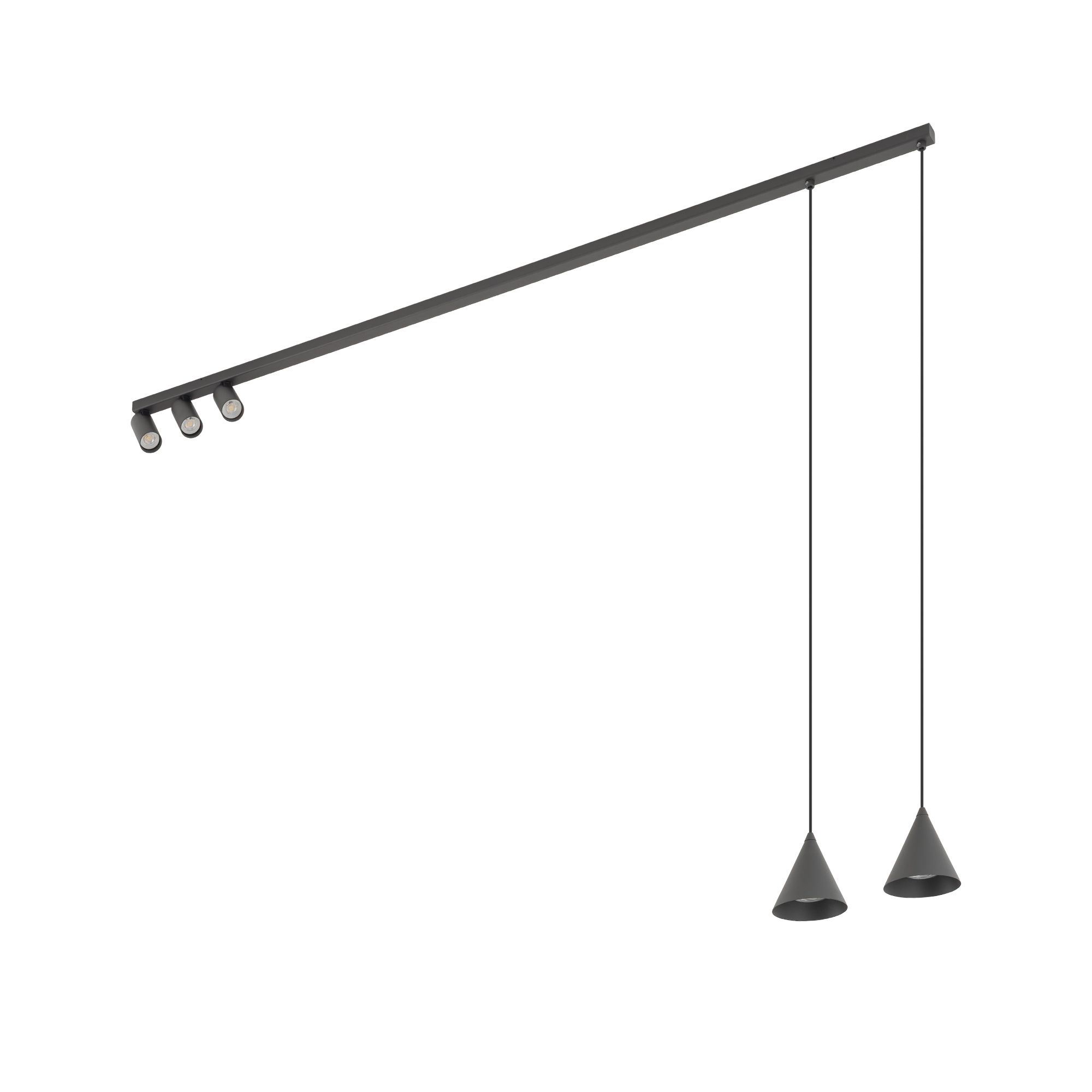 Lampa wisząca FOURTY V umbra gray 11472 - Nowodvorski Lighting - obrazek 4