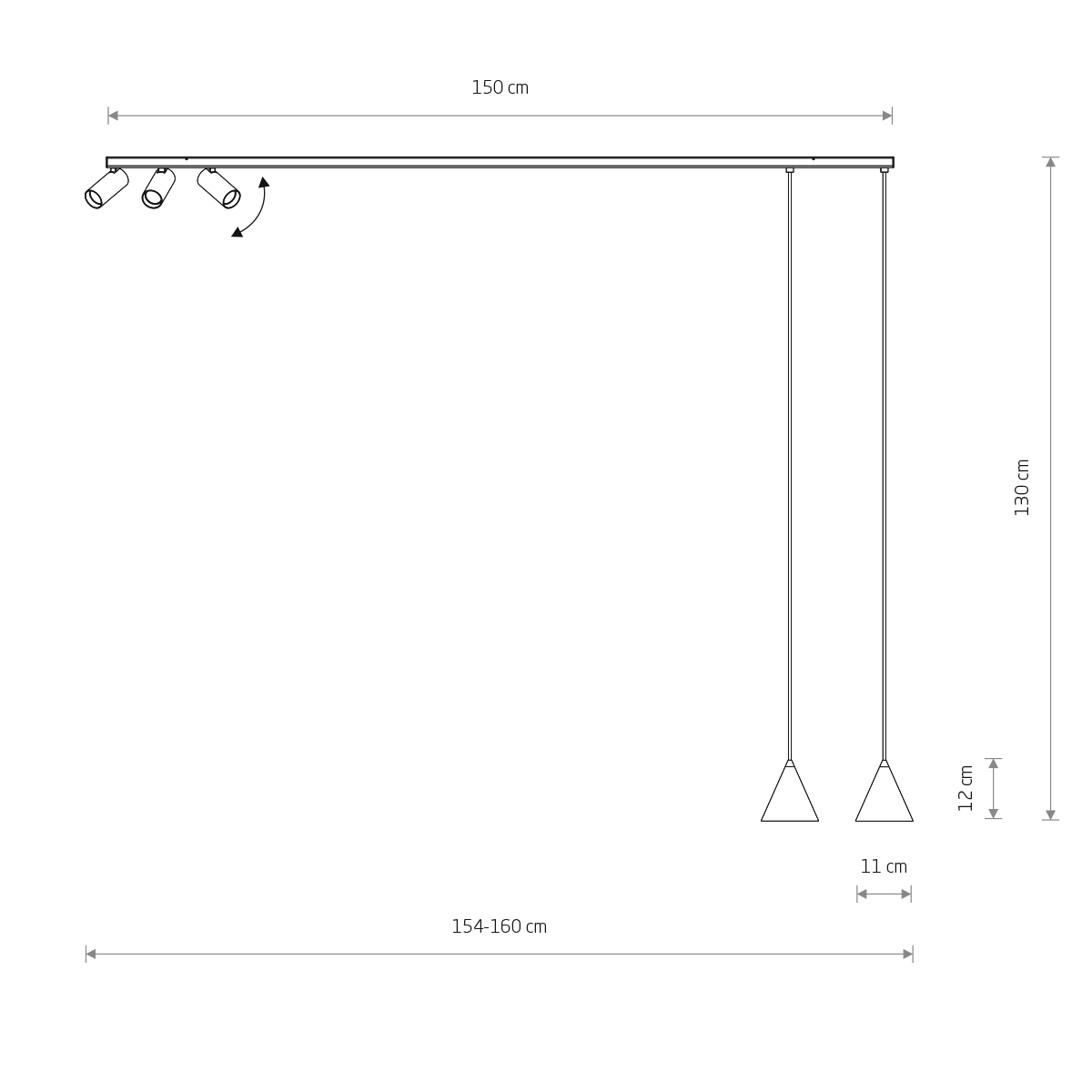 Lampa wisząca FOURTY V umbra gray 11472 - Nowodvorski Lighting - obrazek 10