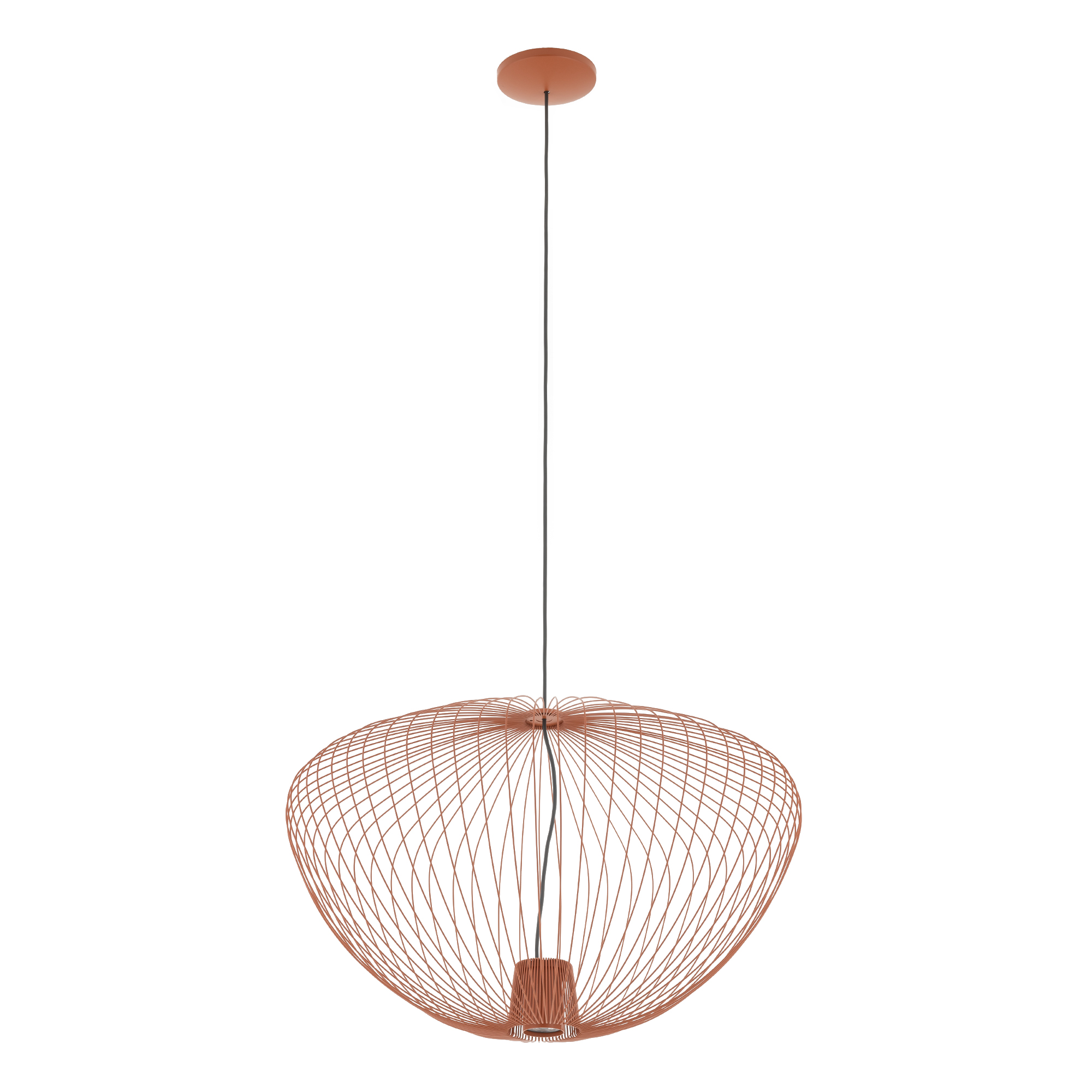 Lampa wisząca PUMPKIN L terracotta 11494 - Nowodvorski Lighting