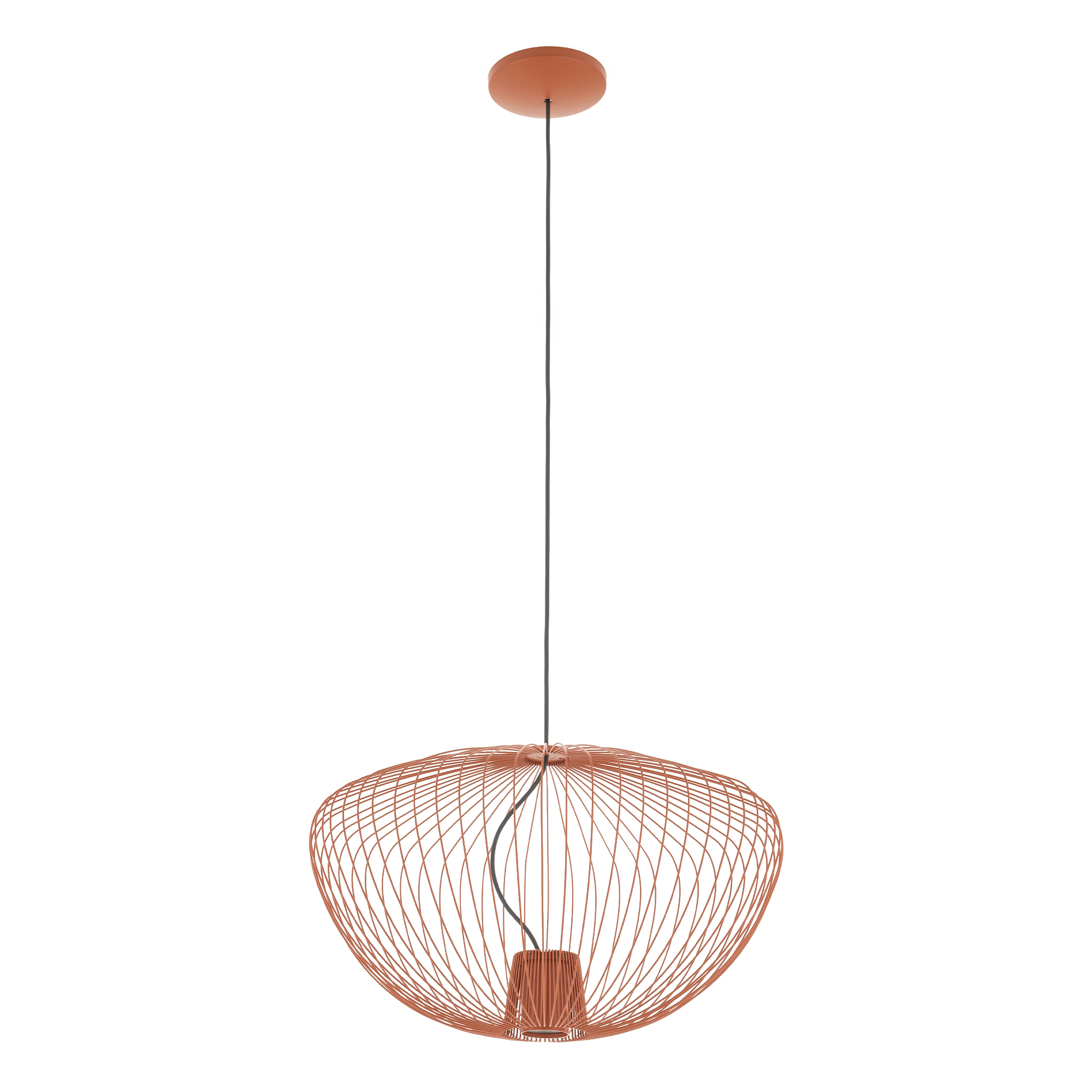 Lampa wisząca PUMPKIN M terracotta 11495 - Nowodvorski Lighting