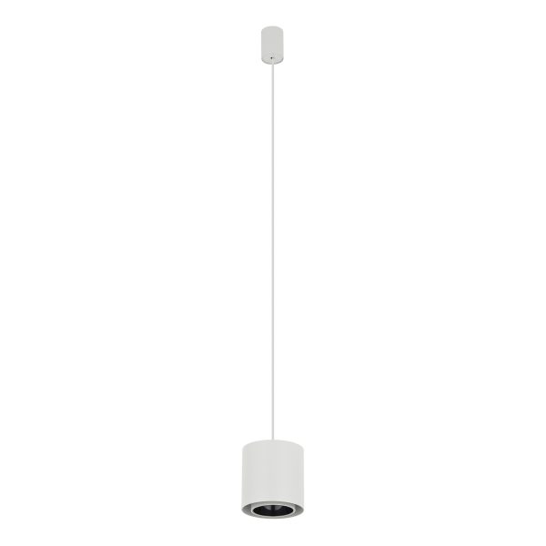 Lampa wisząca POINT DUO biała ze złotym środkiem 11510 - Nowodvorski Lighting