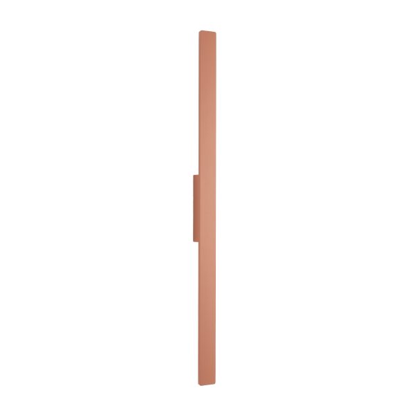 Lampa ścienna natynkowa DEMI LED M Brick red 11557 - Nowodvorski Lighting