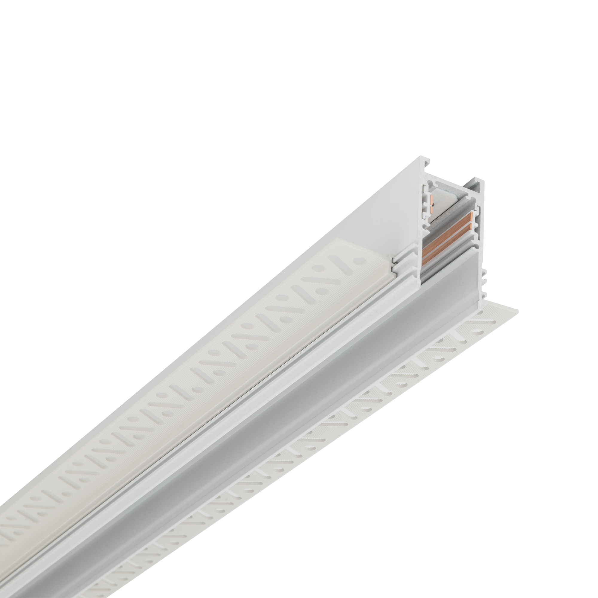 Szyna magnetyczna biała podtynkowa LVM RECESSED TRACK 1m 11624 - Nowodvorski Lighting
