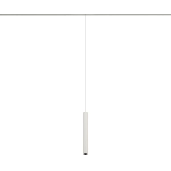 Lampa wisząca biała ROLLER LED 9W 4000K do szyn magnetycznych LVM 11641 - Nowodvorski Lighting