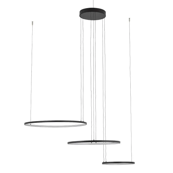 Lampa wisząca CIRCOLO POWER LED 3000K czarna 11648 - Nowodvorski Lighting