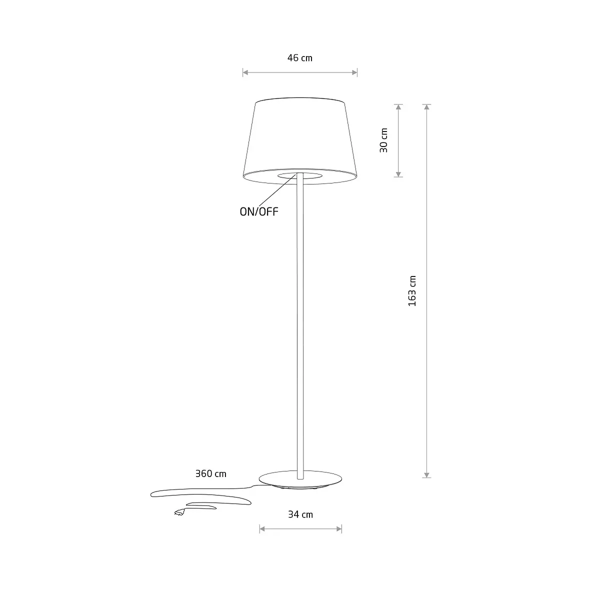 Lampa podłogowa TUTOIA 11683 - Nowodvorski Lighting - obrazek 7