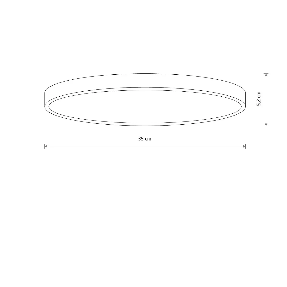 Plafon DENIA LED M 4000K z sensorem biały 11762 - Nowodvorski Lighting - obrazek 6