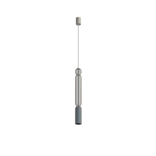 Lampa wisząca SINGLES A beżowa / jedwabisty grafit 12194 - Nowodvorski Lighting
