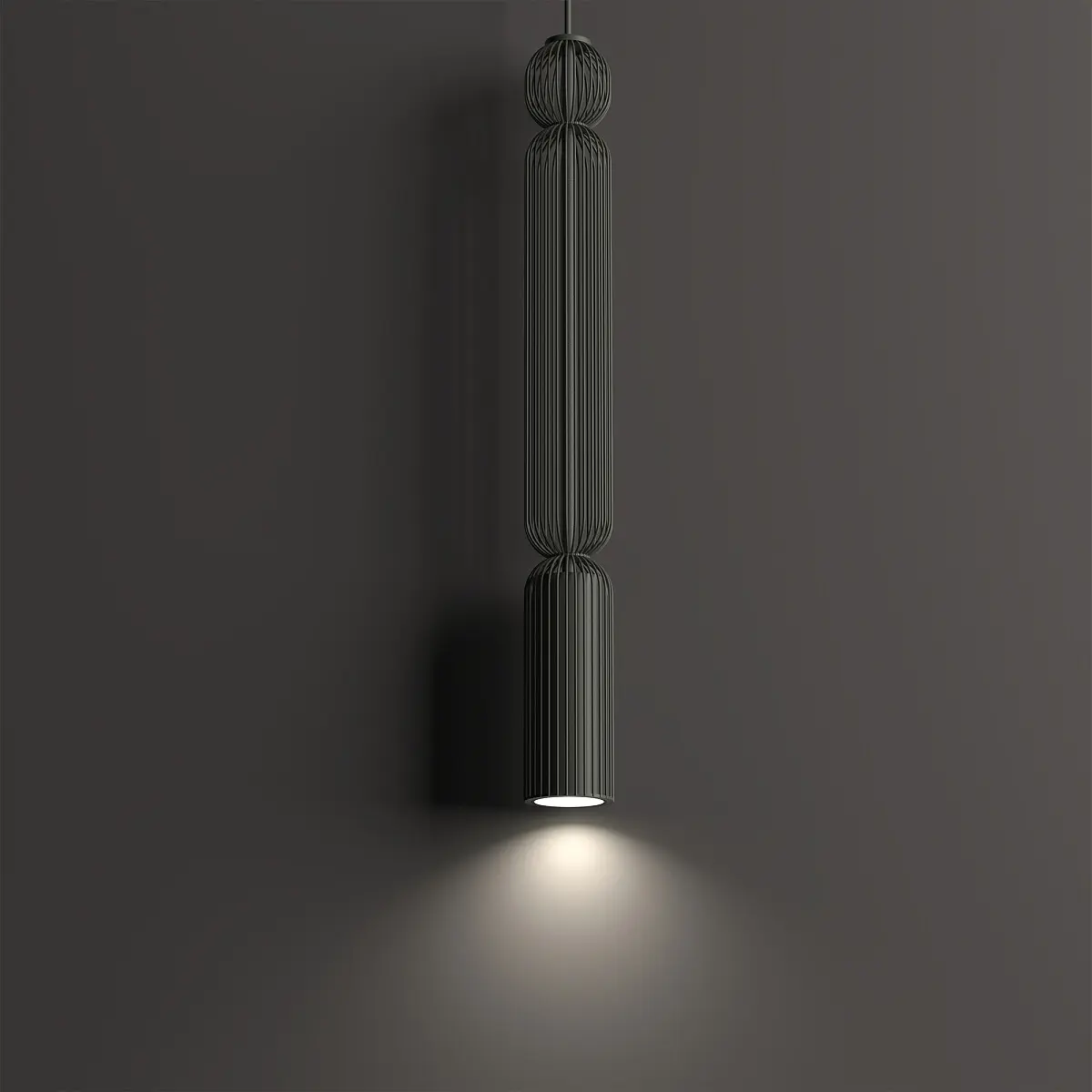 Lampa wisząca SINGLES A jedwabisty grafit 12195 - Nowodvorski Lighting - obrazek 2