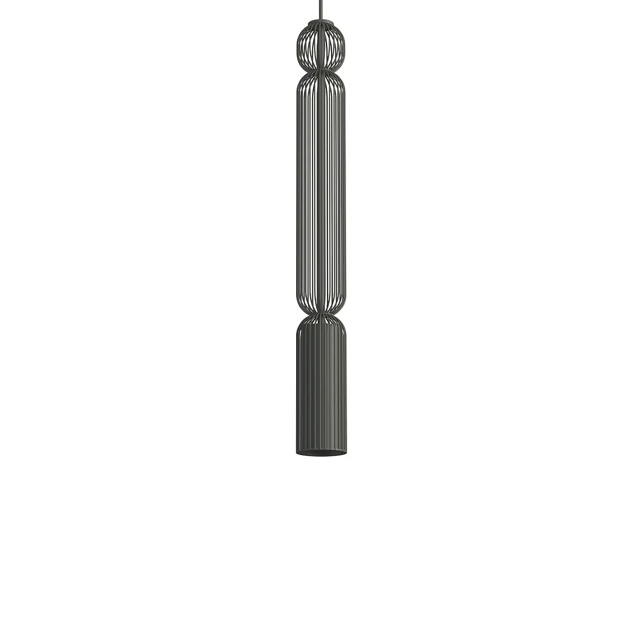 Lampa wisząca SINGLES A jedwabisty grafit 12195 - Nowodvorski Lighting - obrazek 3