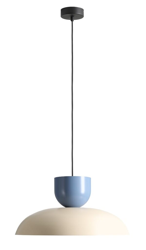 Lampa wisząca ELLA DARK CREAM + DUSTY BLUE (47 + 15) 1144G9_16_C - Aldex
