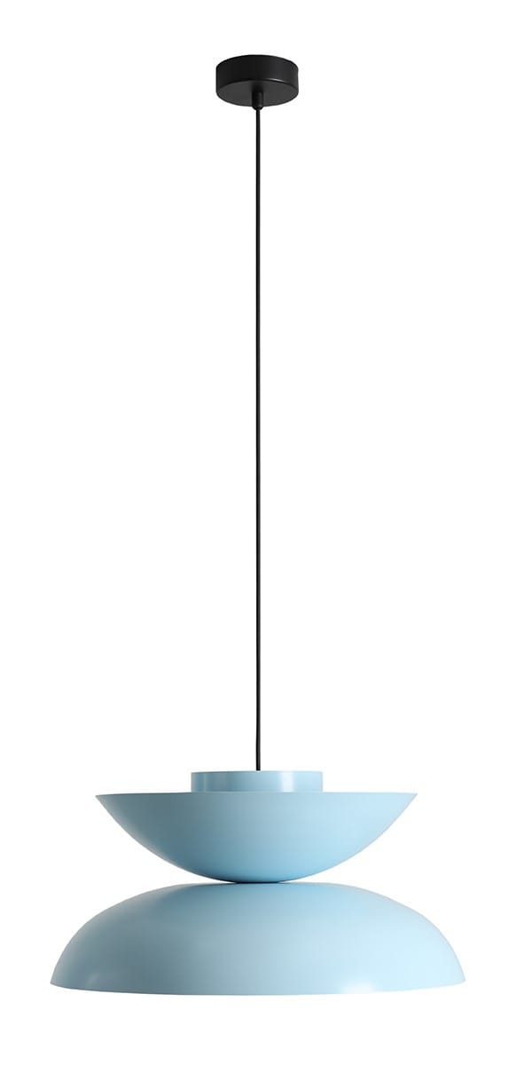 Lampa wisząca MILLO DARK BABY BLUE (47+ 37+ 15) 1146G29_29_29_C - Aldex