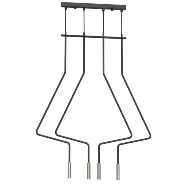 Lampa wisząca no. Vi 4 - Czarna (1120 mm) 5141 - Antigo