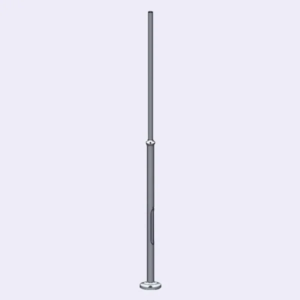 Słup oświetleniowy LAMPPOST 1273 GRAPHITE - Norlys