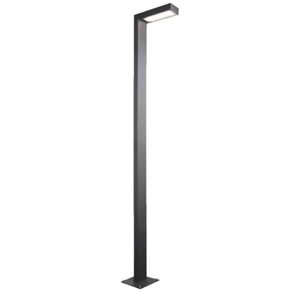 Latarnia ASKER POLE PRO 1364 SREBRNY LED - Norlys