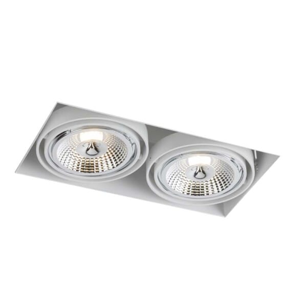 Lampa wpuszczana Komoro 2 - Biała 7328 - Antigo