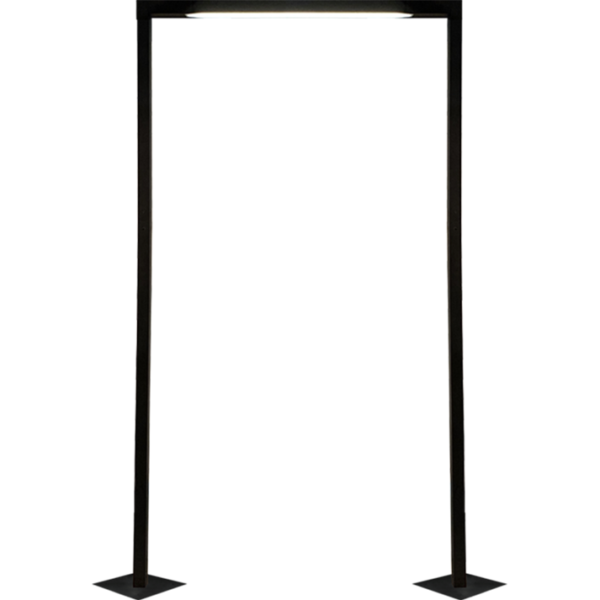 Lampa stojąca ogrodowa Taketa - Antracyt (1640 mm) 9932  - Antigo