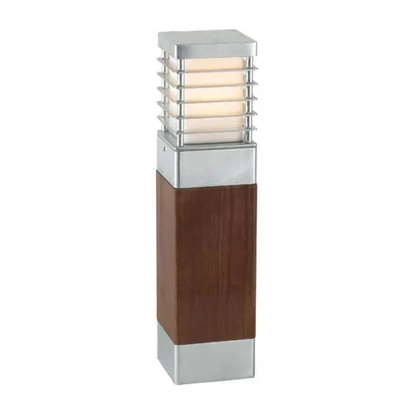 Lampa stojąca słupek drewno HALMSTAD 49CM 1400GA - Norlys
