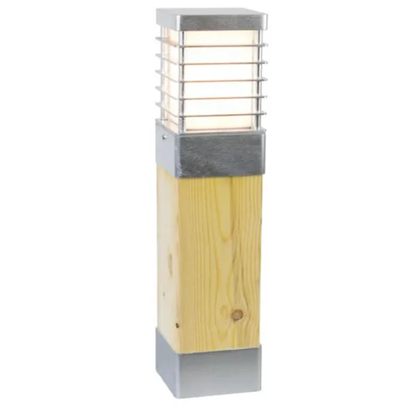 Lampa stojąca słupek drewno HALMSTAD 49CM 1403GA - Norlys