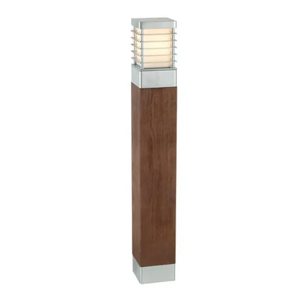 Lampa stojąca słupek drewno HALMSTAD 85CM 1410GA - Norlys