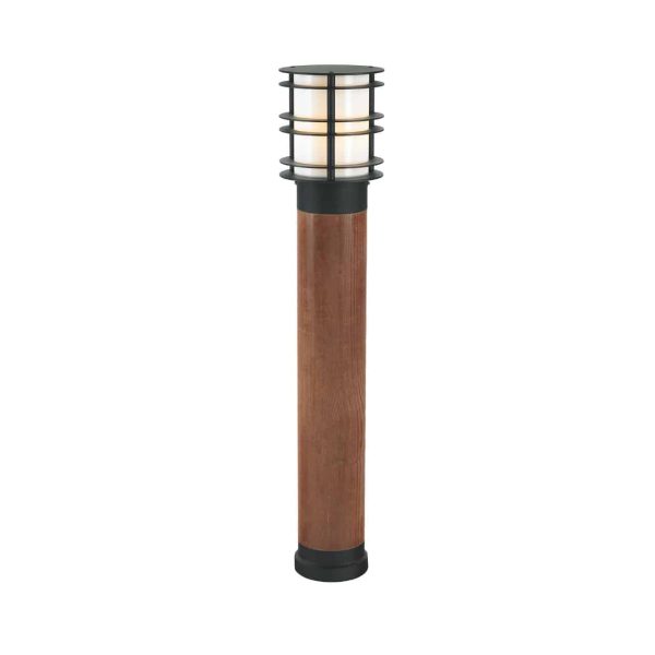 Lampa ogrodowa słupek drewniany STOCKHOLM 85CM 1420B - Norlys