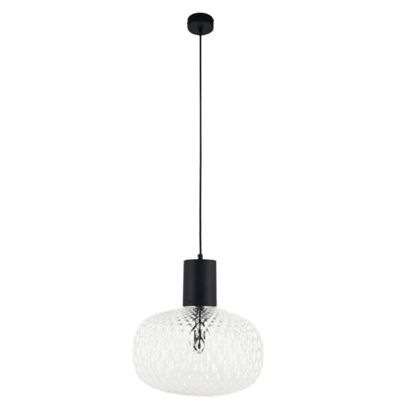 Lampa wisząca Tanpo O Z - Czarna (300 mm) 5209 - Antigo