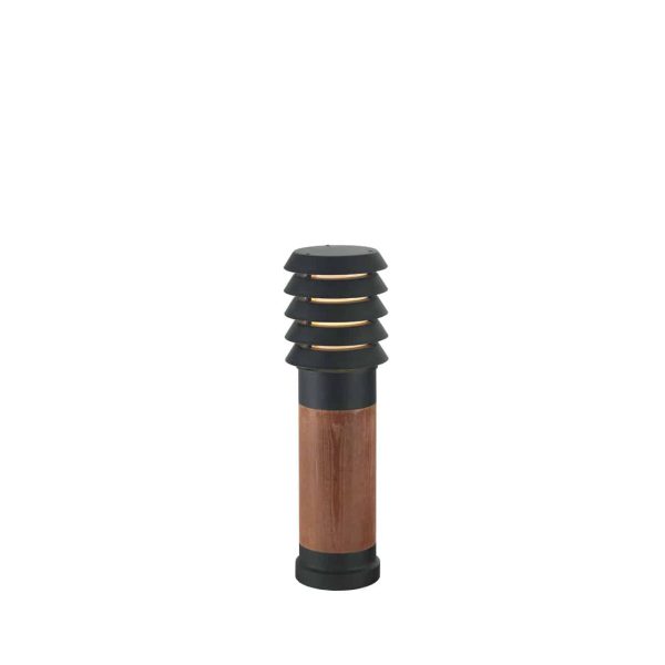 Lampa stojąca na ogród drewniana ALTA 49CM 1450B - Norlys