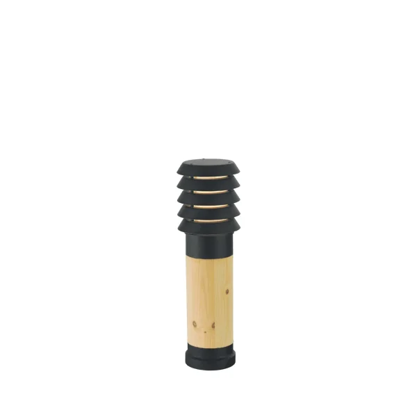 Lampa stojąca na ogród drewniana ALTA 49CM 1453B - Norlys
