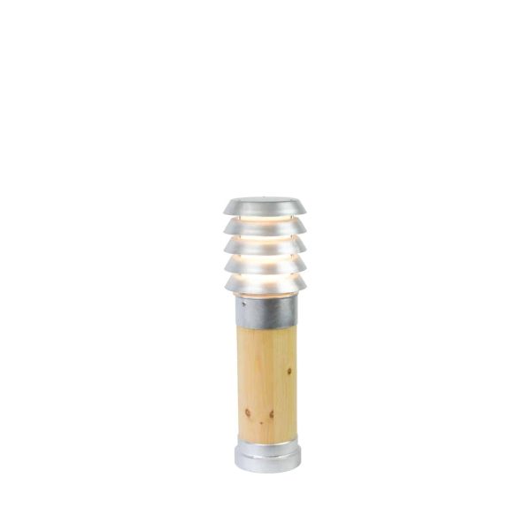 Lampa stojąca na ogród drewniana ALTA 49CM 1453GA - Norlys