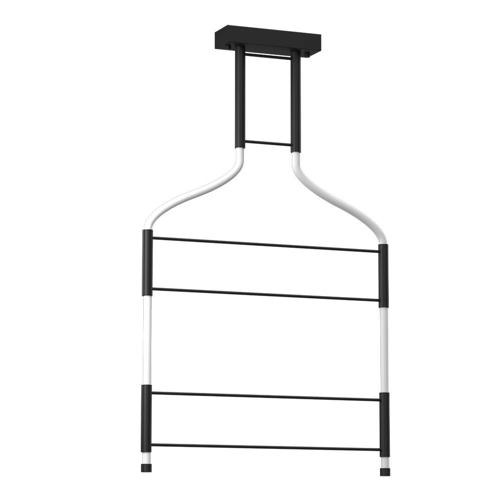 Lampa wisząca alha S 2 - Czarna (570 mm) 3000K 9057 - Antigo