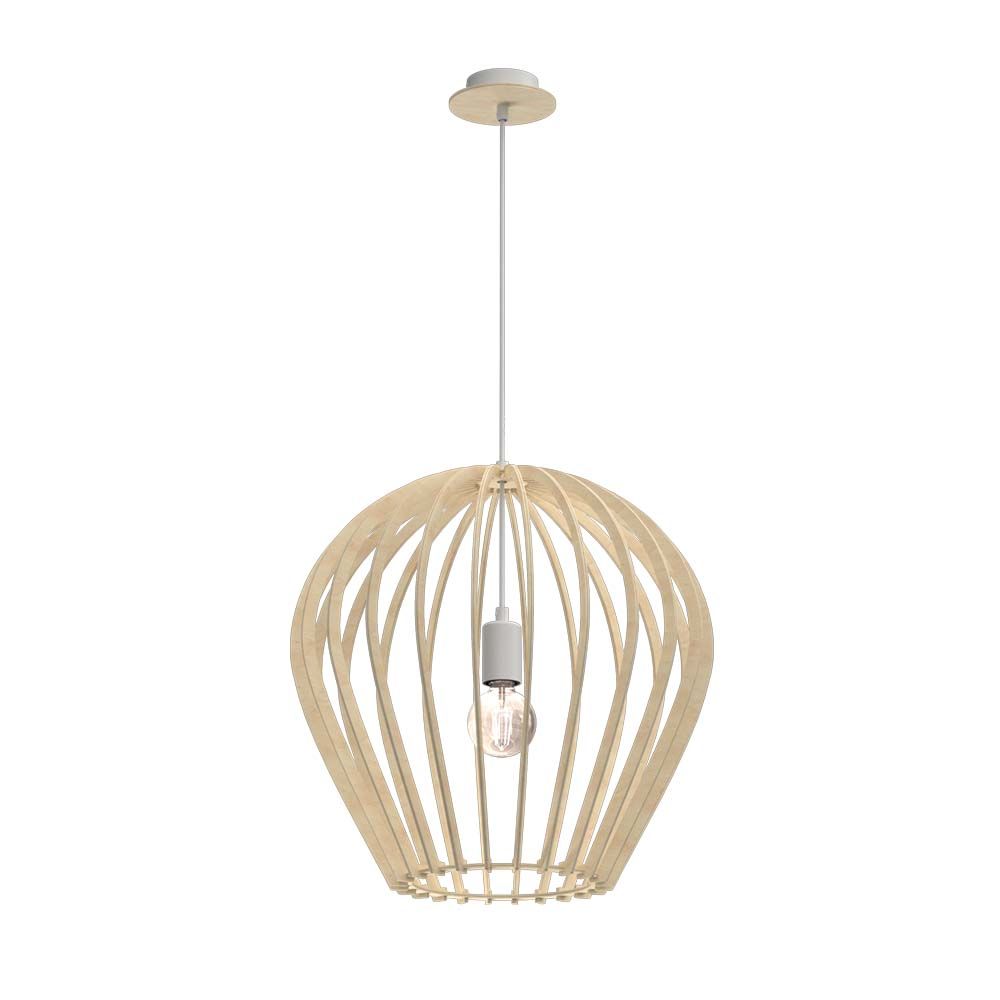 Lampa wisząca Bala - Naturalna sklejka (460 mm) 5016 - Antigo