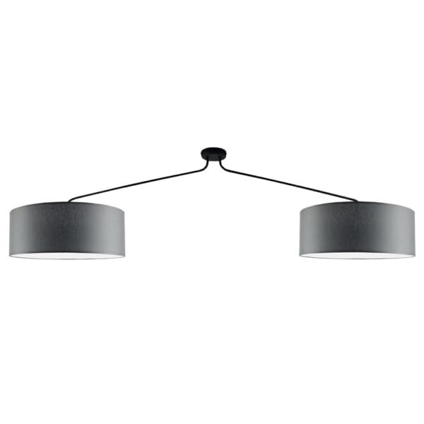 Lampa wisząca Lamego 2 Z - Szara (1900 mm) 5196 - Antigo
