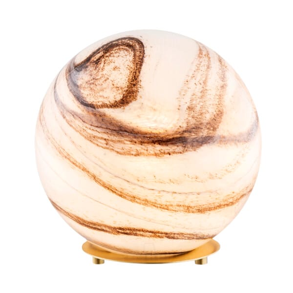 Lampa stołowa kula marmur i mosiądz ARUBA 8533 - Argon