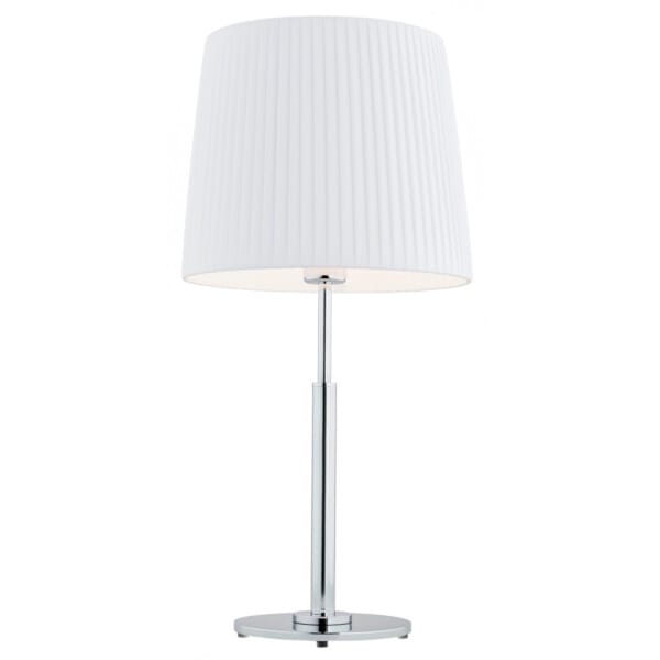 Lampa stołowa plisowana biała ASTI 3847 - Argon