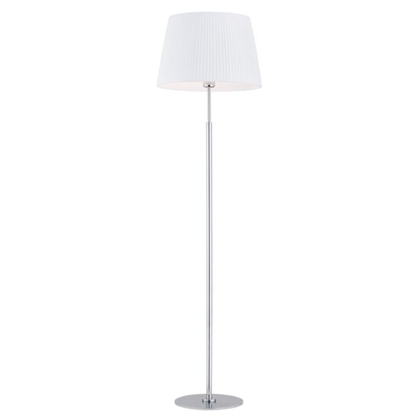 Lampa podłogowa z białym abażurem ASTI 3849 - Argon